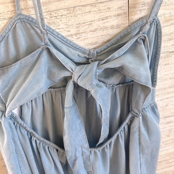SO Open back Denim Dress - Picture 5 of 6